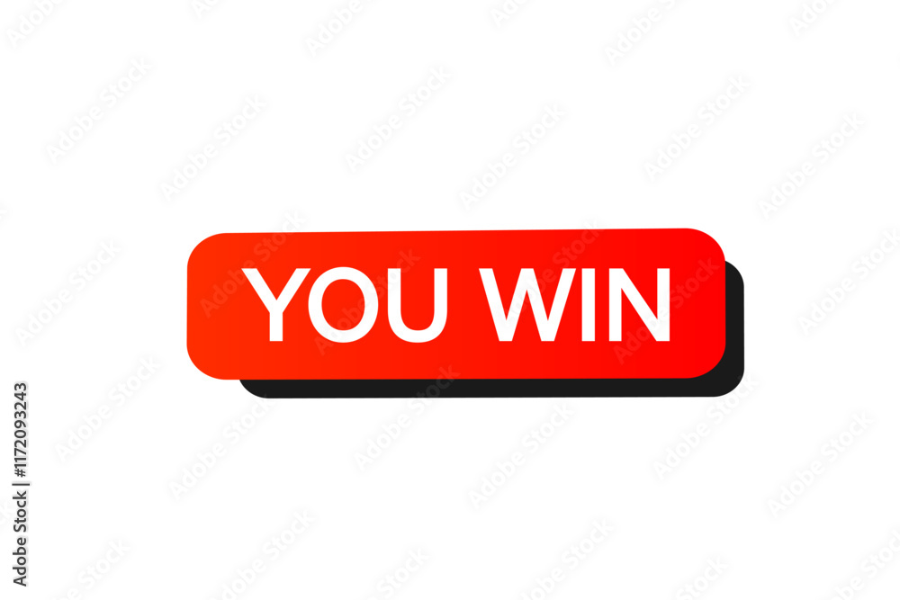 you win. Button for websites, Design Element, learn, stay, template, tuned, design, level, sign, speech, bubble banner, modern, symbol, click.
you win. Button for websites, Design Element, learn, stay, template, tuned, design, level, sign, speech, bubble banner, modern, symbol, click.