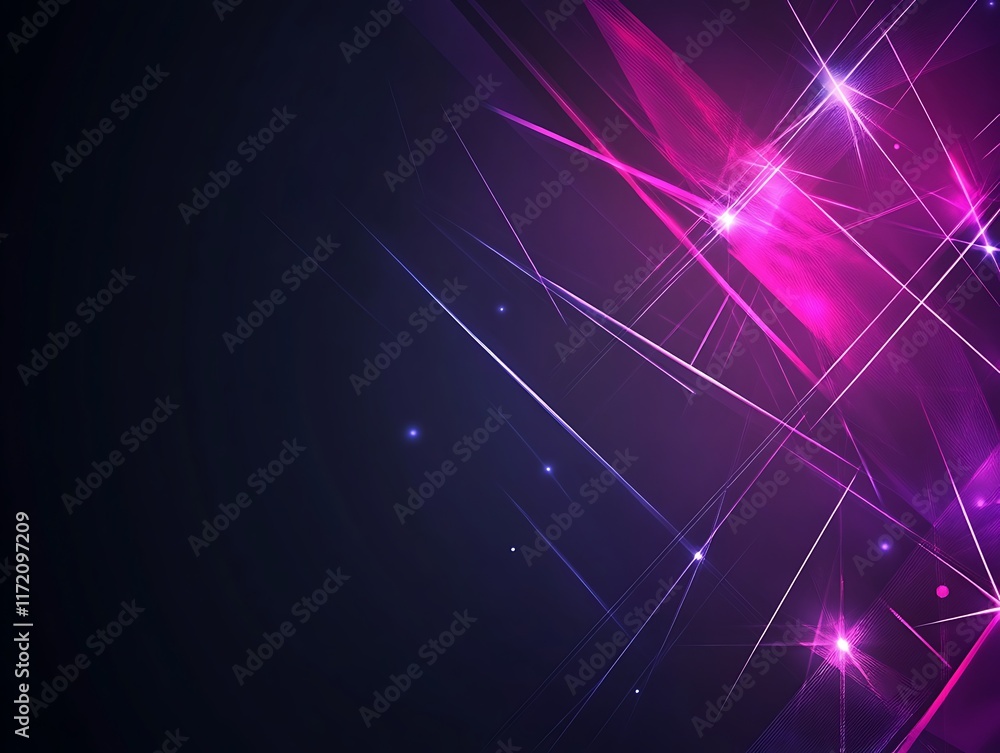 Abstract Pink and Purple Geometric Light Design Abstract Pink and Purple Geometric Light Design