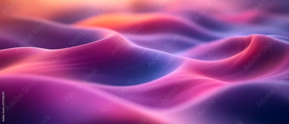 Fototapeta premium Abstract colorful wavy background. (12)