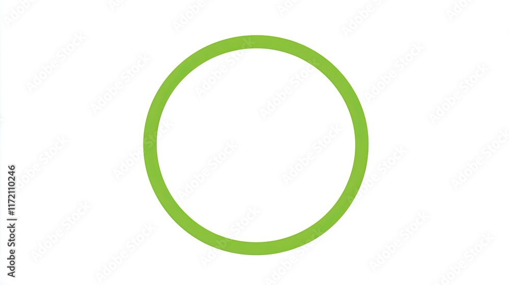 A simple green circle on a white background, symbolizing unity or nature. A simple green circle on a white background, symbolizing unity or nature.