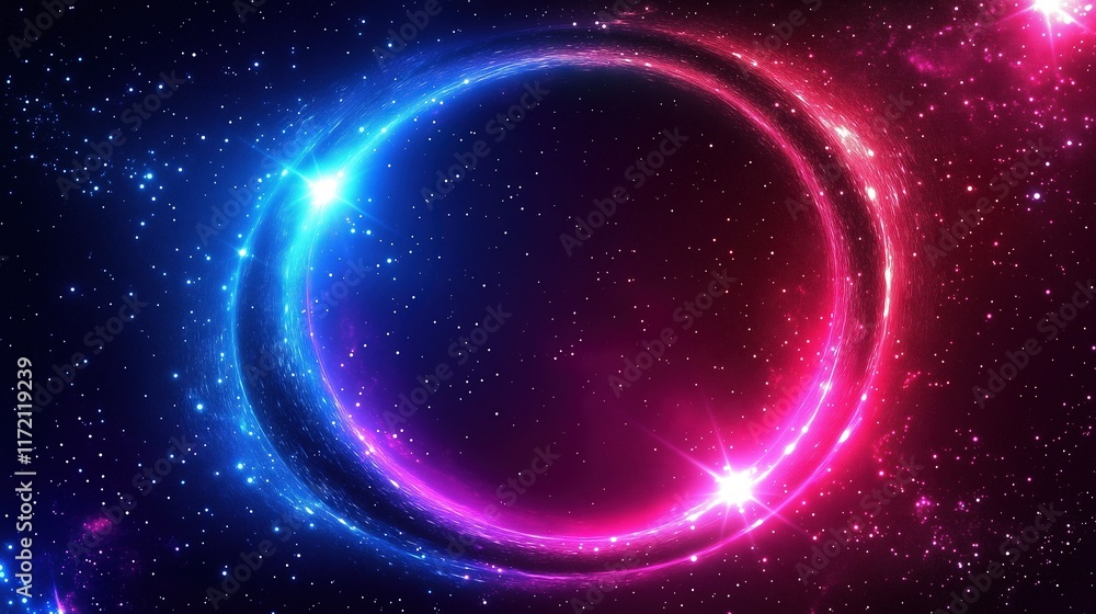 Abstract Space Neon Cosmos Crazy Space Background Abstract Space Neon Cosmos Crazy Space Background