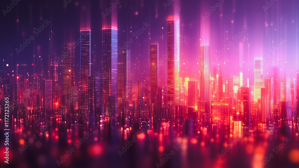 Neon Metropolis: A vibrant, futuristic cityscape ablaze with neon lights and digital energy. This captivating image evokes a sense of technological advancement and urban dynamism. Neon Metropolis: A vibrant, futuristic cityscape ablaze with neon lights and digital energy. This captivating image evokes a sense of technological advancement and urban dynamism.