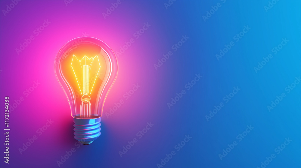 glowing bulb glowing bulb