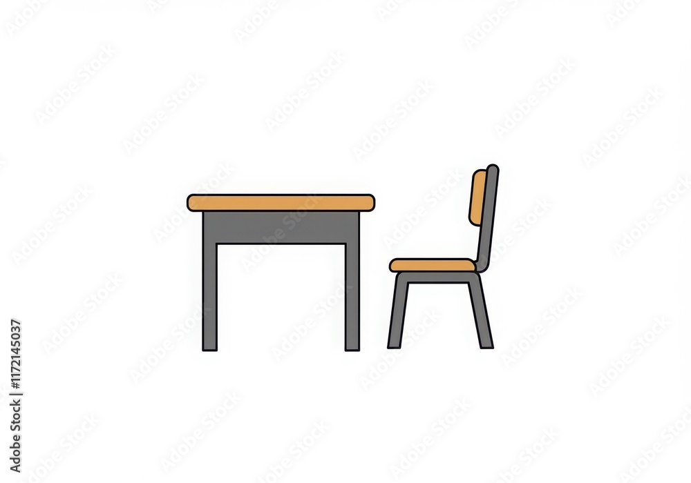 Office furniture png element set on transparent background Office furniture png element set on transparent background