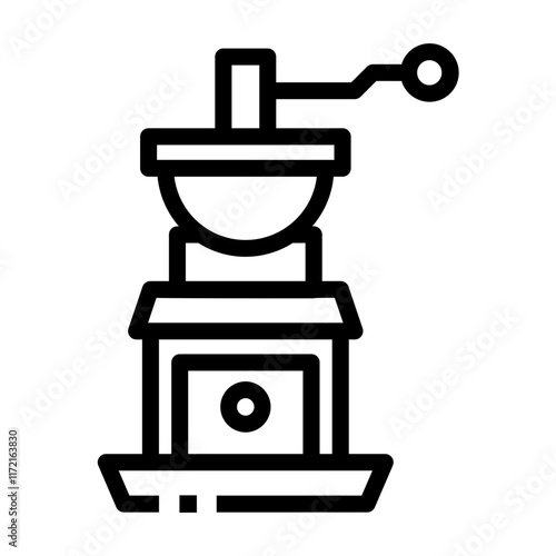 coffee grinder Line Icon