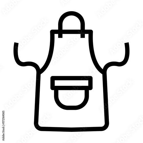 apron Line Icon