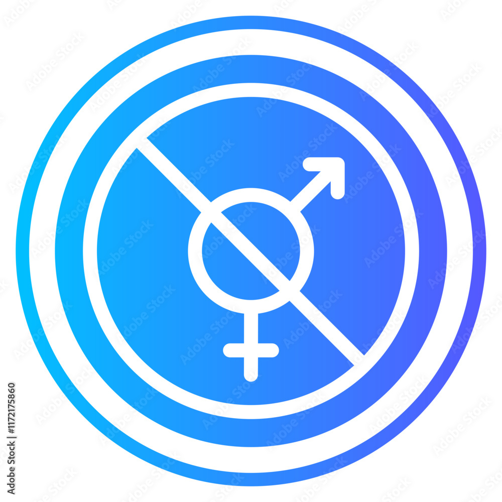 sex gradient icon