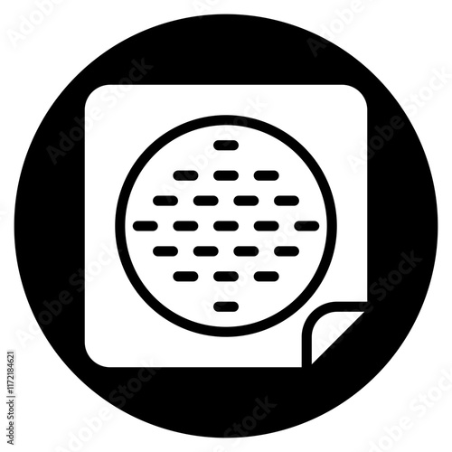 contraceptive glyph icon
