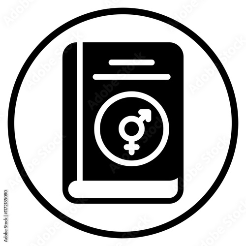 sex education glyph icon