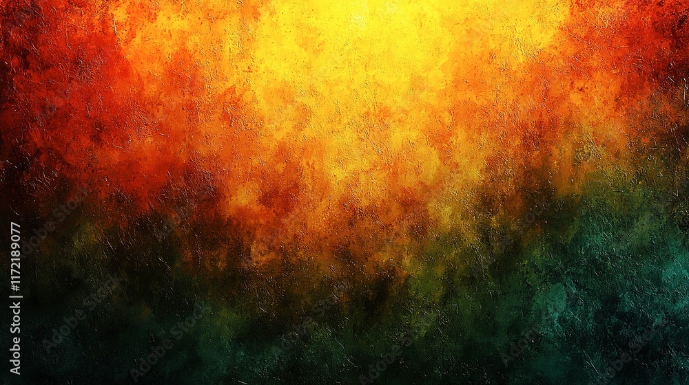 Abstract fiery sunset gradient textured artwork Abstract fiery sunset gradient textured artwork