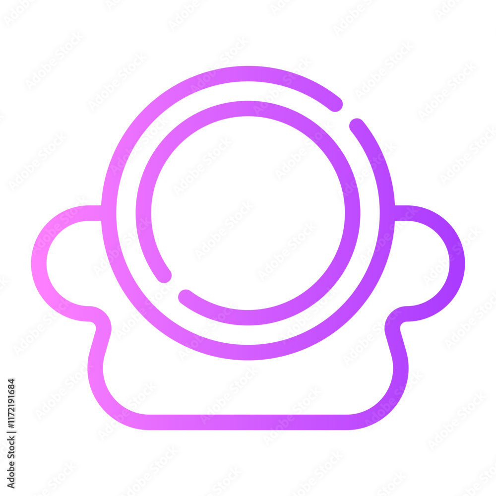 sponge gradient icon sponge gradient icon