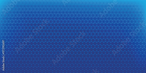 Triangles Halftone Pattern Vector Abstract Geometric Technology Background. Triangular Half Tone Texture. Minimal Style Dynamic Tech Wallpaper