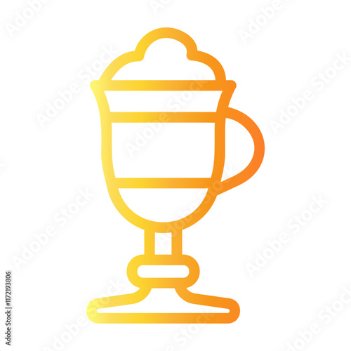 frappepucino Line Gradient Icon