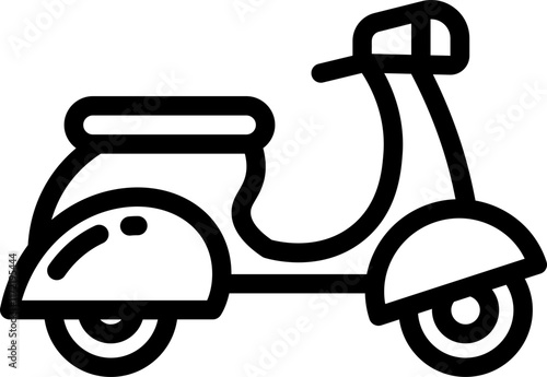 Scooter Line Icon