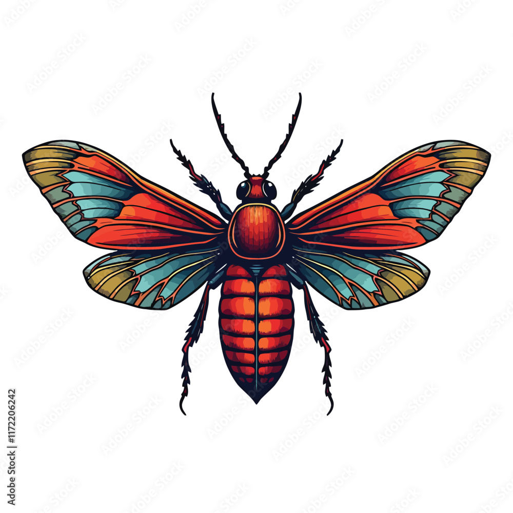 a colorful butterfly tattoo design a colorful butterfly tattoo design