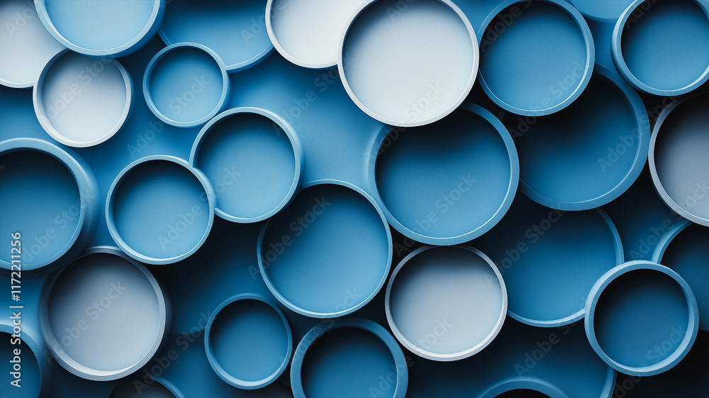 Abstract Blue Circles: A mesmerizing array of blue circles in various shades, creating a captivating optical illusion of depth and dimension. perfect for minimalist design, modern art. Abstract Blue Circles: A mesmerizing array of blue circles in various shades, creating a captivating optical illusion of depth and dimension. perfect for minimalist design, modern art.