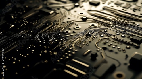 Circuit components meticulously arranged on a development board, showcasing innovation and precision in electronic engineering, where every element plays a crucial role in creating functional technolo