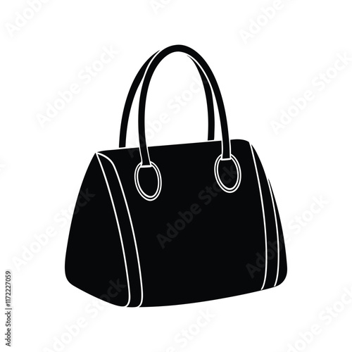 handbag sillhouette vector.eps