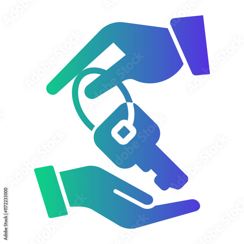 key Gradient icon