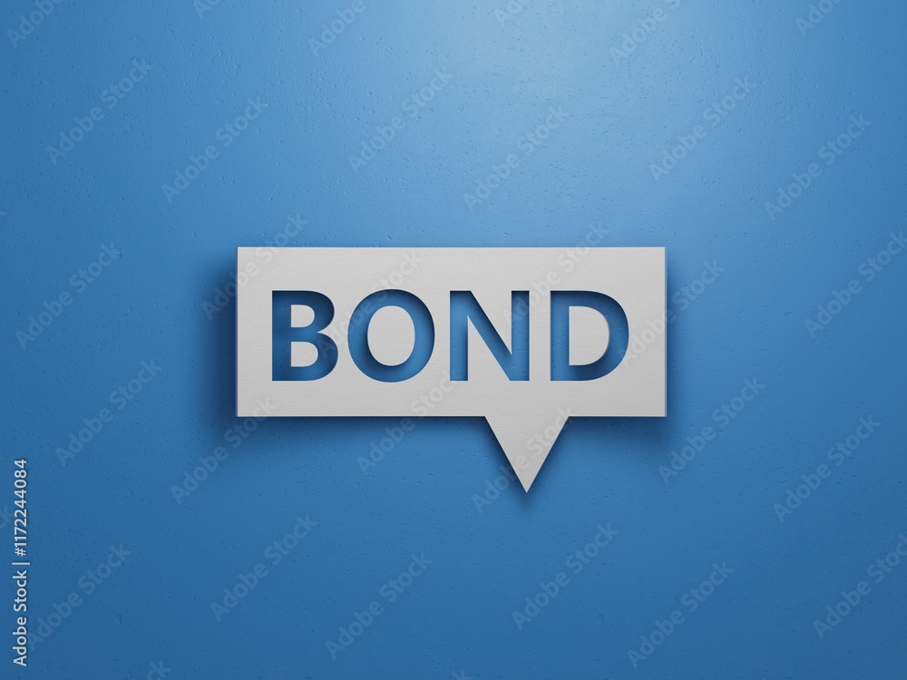 woman made word bonds with wood blocks. Selective focus.Minimalist Abstract Design With White Cut Out Paper.3D rendering on blue background. woman made word bonds with wood blocks. Selective focus.Minimalist Abstract Design With White Cut Out Paper.3D rendering on blue background.