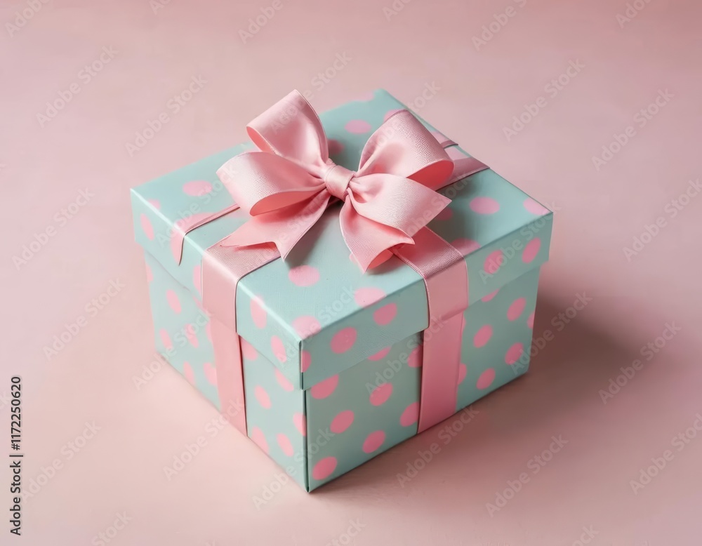 Obraz premium gift box with ribbon