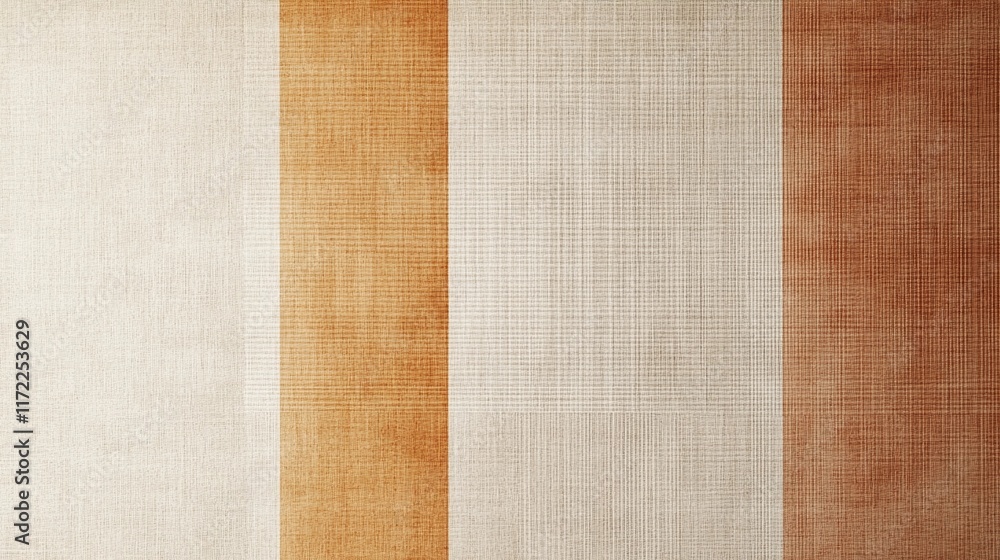Fototapeta premium Soft linen fabric texture with fine threads and organic appearance, perfect for minimalist and neutral design, book illustration style