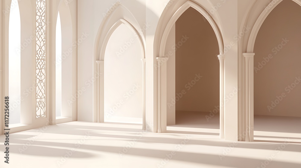Elegant Archway Interior Design With Subtle Light Elegant Archway Interior Design With Subtle Light
