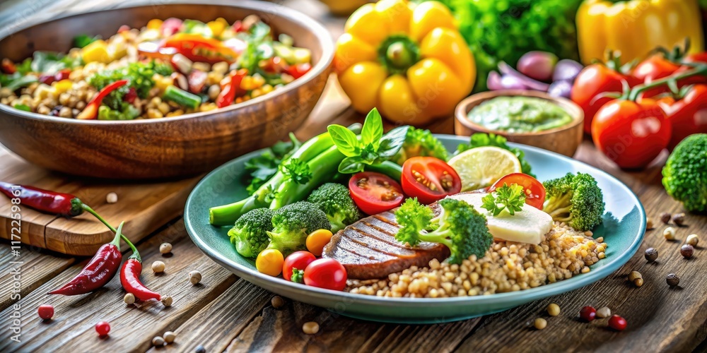 Tilt-shift captures delicious, miniature healthy meals; DIY recipes and meal planning simplified. Tilt-shift captures delicious, miniature healthy meals; DIY recipes and meal planning simplified.