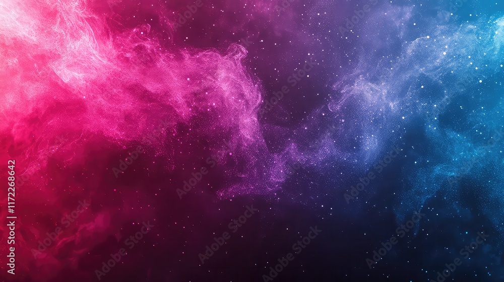 Fototapeta premium A vibrant abstract background featuring a blend of pink, blue and teal hues, perfect for creative designs and artistic projects.