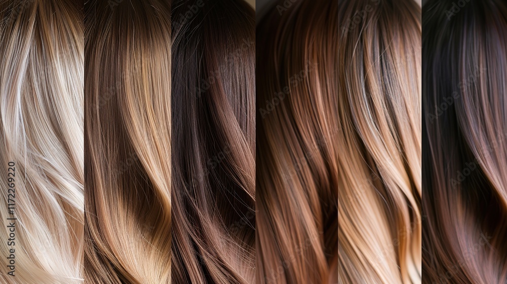 Naklejka premium Gradient of mocha mousse color in 2025 presenting a beautiful and elegant look. Soft hues blending seamlessly to create an alluring visual effect. The mocha mousse shade bringing a touch of sophistica