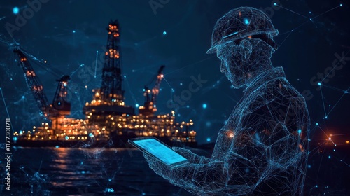 Digital Worker Monitoring Offshore Platform