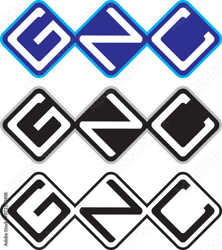 GNC rectangle Shape logo.eps photo