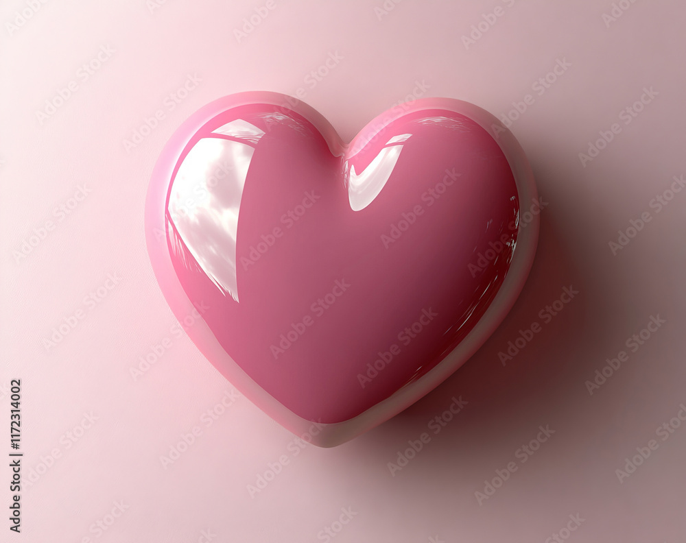 A cute pink heart icon rests on a soft pastel background, symbolizing love and affection. This versatile design works beautifully for Valentine's Day, weddings, or Mother's Day themes. A cute pink heart icon rests on a soft pastel background, symbolizing love and affection. This versatile design works beautifully for Valentine's Day, weddings, or Mother's Day themes.