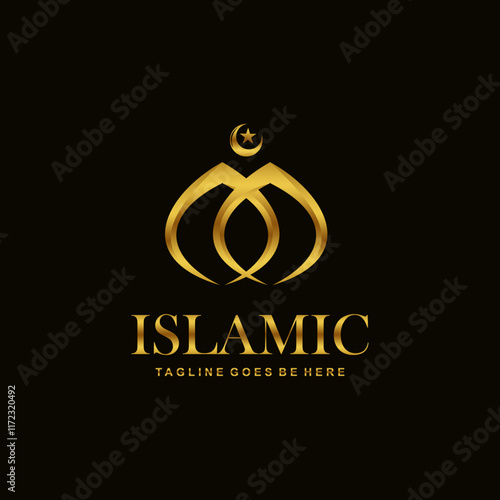 Islamic Logo Vector Art  Icons  and Graphics