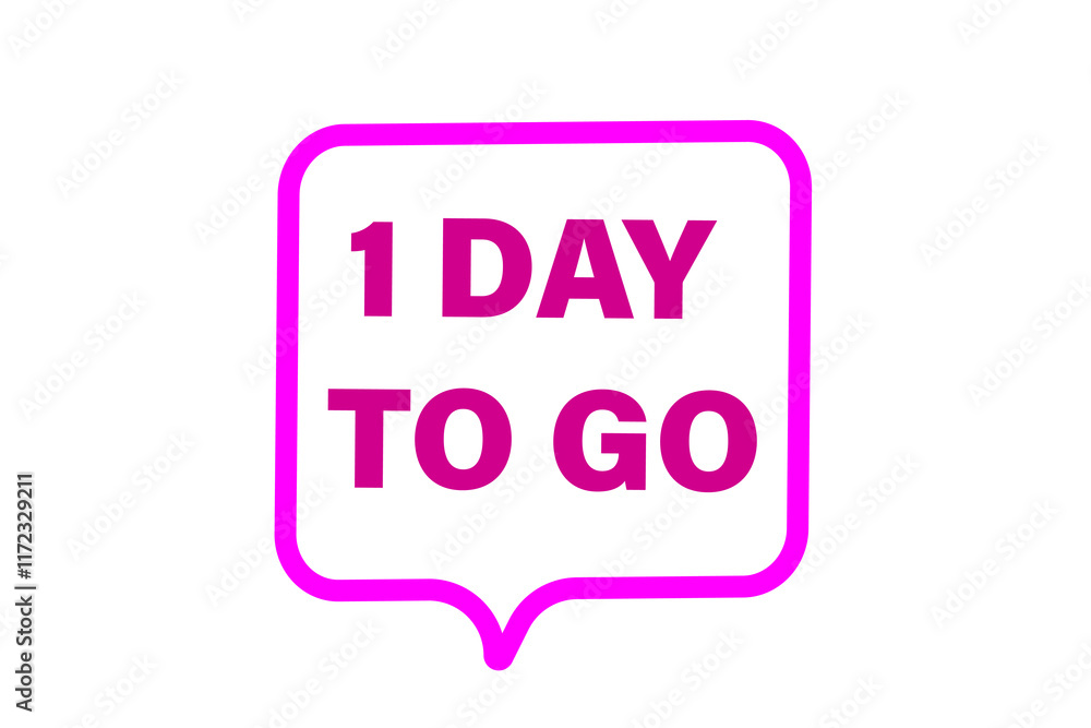1 day to go, or to go sale countdown vector symbol, clock, time, background, template, 1 day to go, countdown, sticker, left banner, business, sale, label button
1 day to go, or to go sale countdown vector symbol, clock, time, background, template, 1 day to go, countdown, sticker, left banner, business, sale, label button