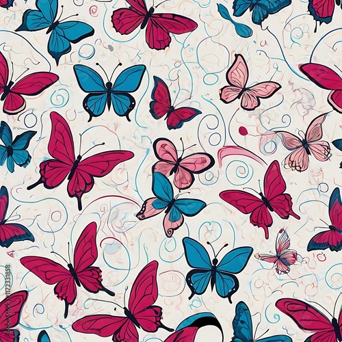 Wallpaper Mural Butterfly Torontodigital.ca