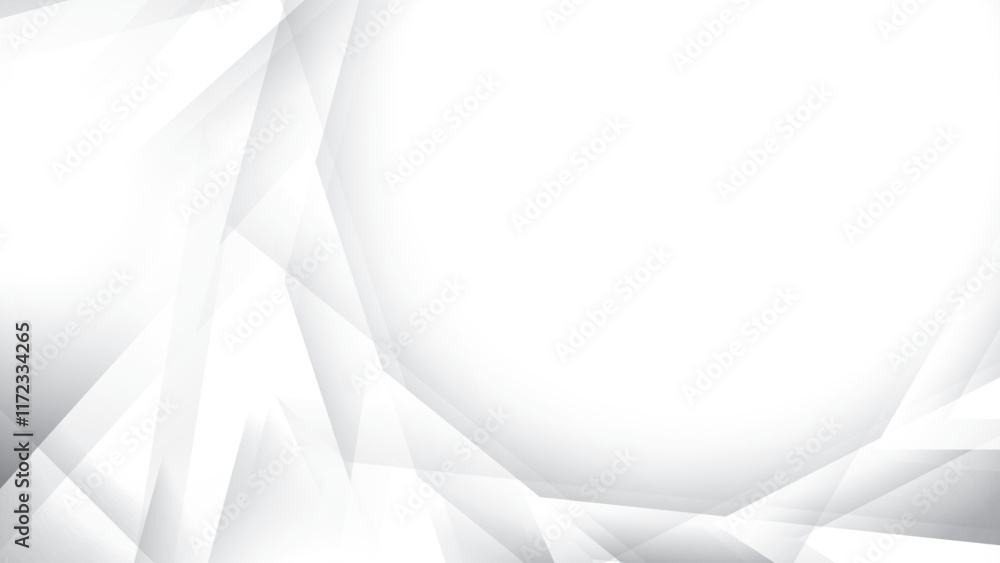 Abstract white and gray color, modern design stripes background with geometric triangle shape. Vector illustration. Abstract white and gray color, modern design stripes background with geometric triangle shape. Vector illustration.