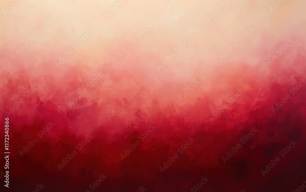 An abstract top-down view of the sky, with a seamless gradient transitioning from a deep ruby red to soft crimson and eventually to a pale pinkish-orange. An abstract top-down view of the sky, with a seamless gradient transitioning from a deep ruby red to soft crimson and eventually to a pale pinkish-orange.
