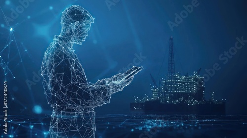 Digitalized Worker Monitoring Offshore Platform