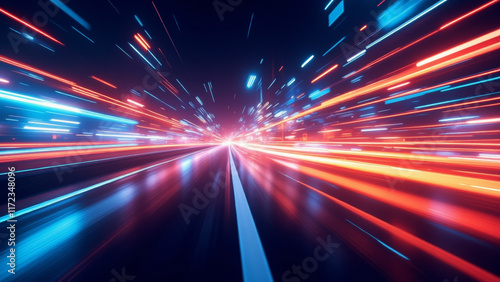 Digital abstract background resonate to futuristric era