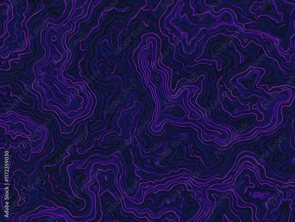 Abstract Purple And Blue Swirling Lines Pattern Abstract Purple And Blue Swirling Lines Pattern