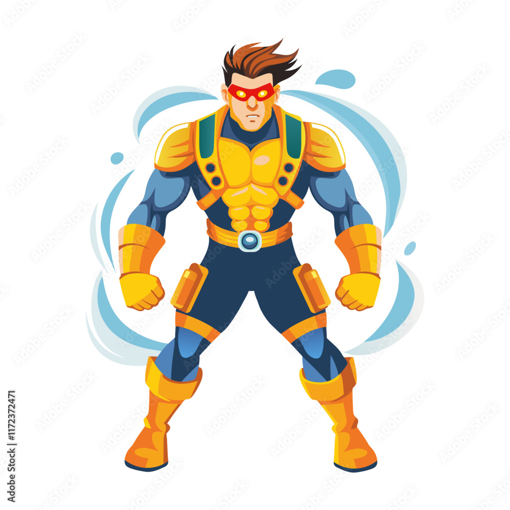 Super mutant illustration in flat style
Super mutant illustration in flat style