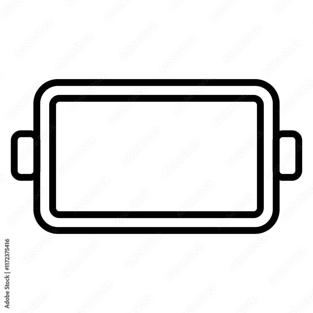 Baking Sheet Icon Baking Sheet Icon