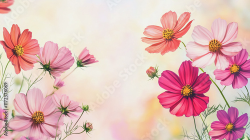 Wallpaper Mural Elegant wedding invitation card background vector. Minimal hand painted watercolor botanical flowers texture template background. Design for wedding, vip cover, poster, rsvp moderncard.Valentine's Day Torontodigital.ca