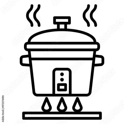 Steam Cooker Icon