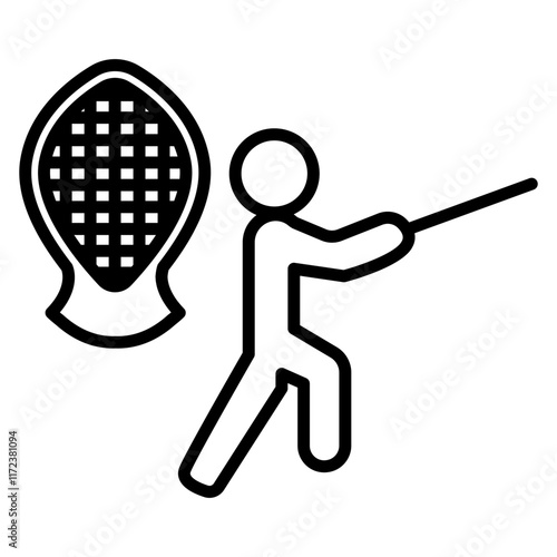 Fencer Icon