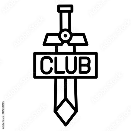 Fencing Club Icon