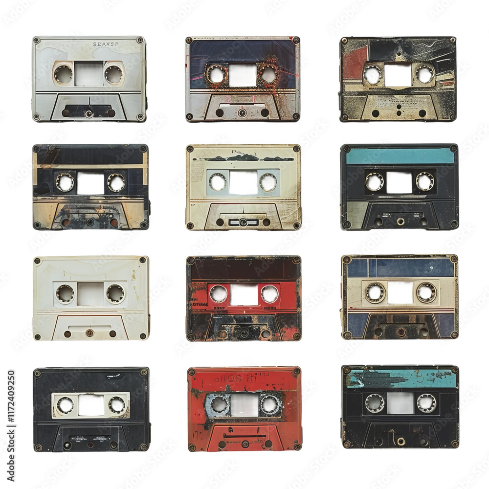 Fototapeta premium audio cassette tape
