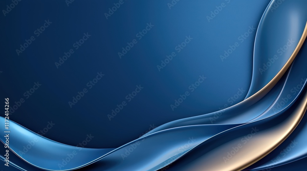 Obraz premium A bold navy blue solid backdrop, ideal for artistic, business, or creative designs that require depth and sophistication