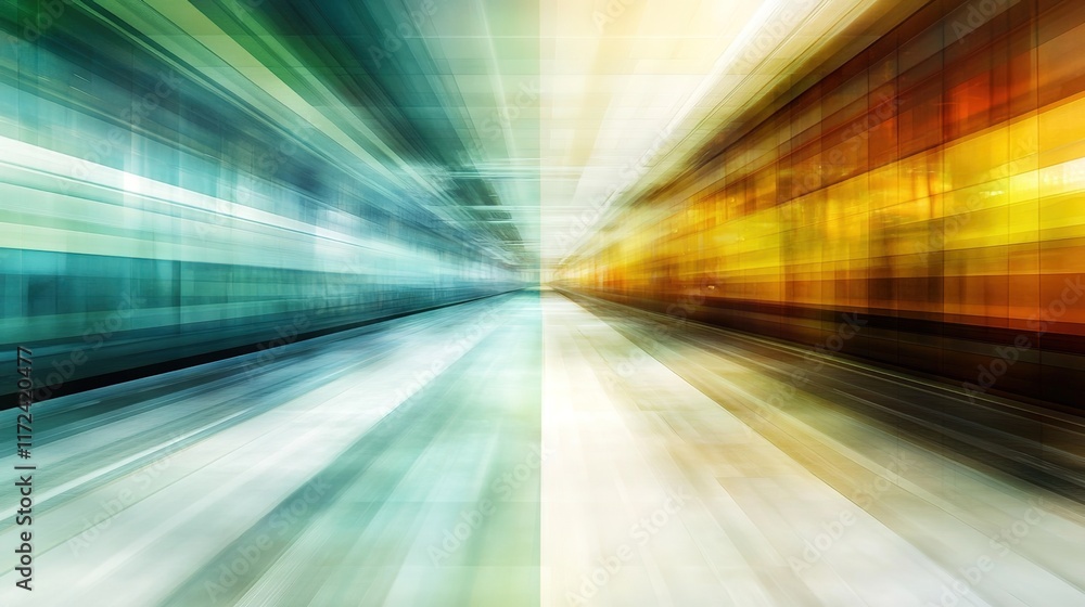 Dynamic Abstract Background with Colorful Blurred Lines and Light Dynamic Abstract Background with Colorful Blurred Lines and Light